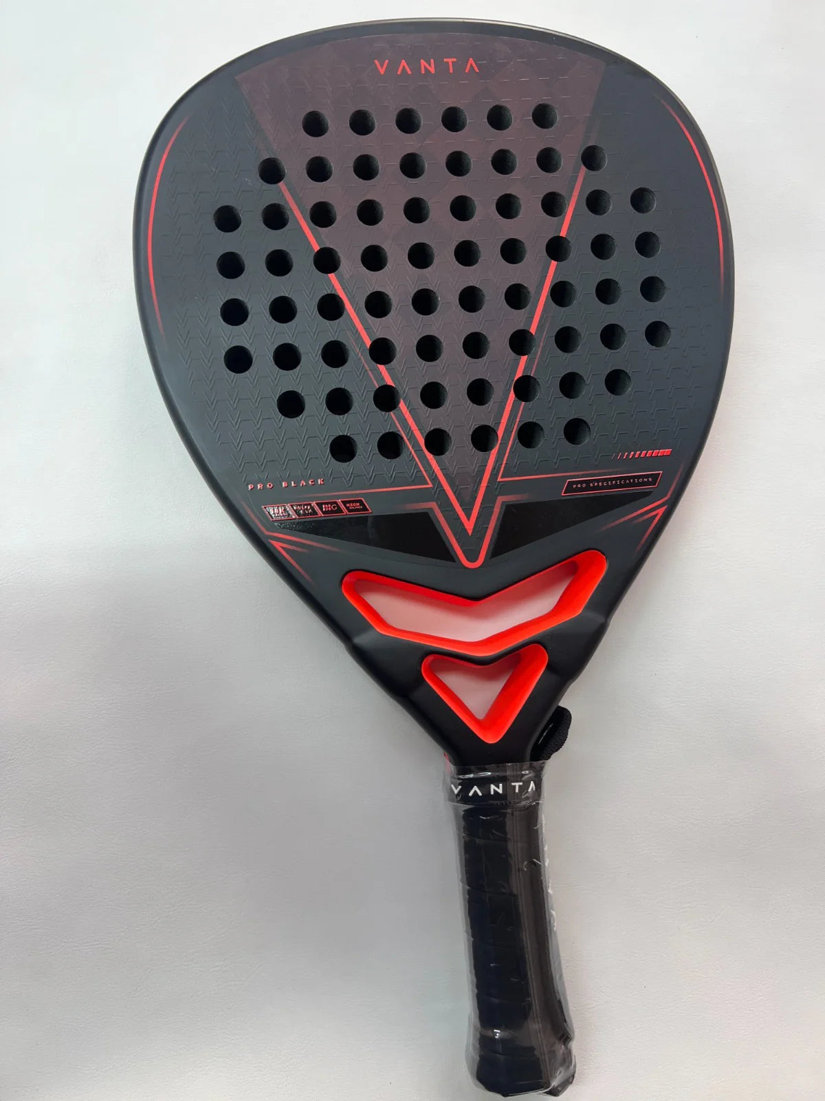 Vanta Pro Black padel racket